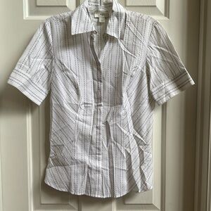 Loft short sleeve button down
